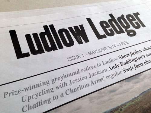 Ludlow Ledger masthead